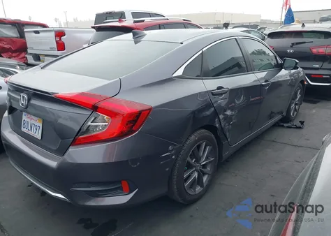 2020 Honda Civic Ex z USA, uszkodzony, nr VIN 19XFC1F36LE220277